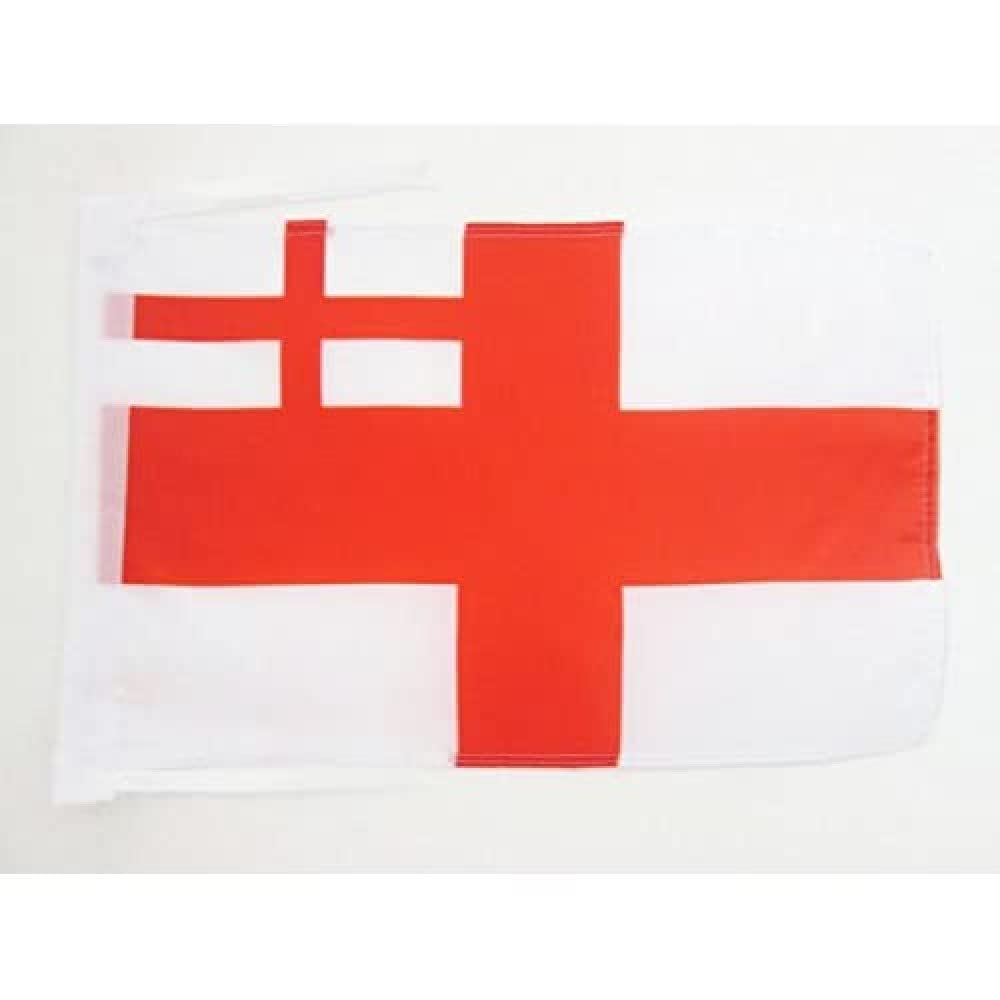 AZ FLAG - UK White Ensign 1702-07 Flag - 18'' x 12'' - 100% Polyester Bristish historic Small Banner with Two Cords - Fade Resistant - Vivid Colors - 18x12 in - 45x30 Cm โ image 1