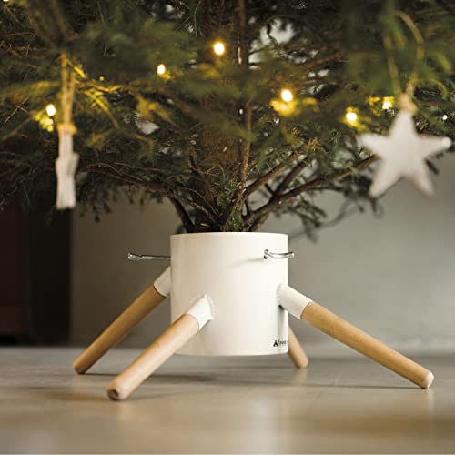 Bloem White Treefam Real Family Christmas Tree Stand Large Up To 10 Ft #TOP4