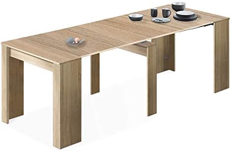 Habitdesign – Mesa Extensible para Comedor, Mesa Ampliable para S...