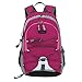 Produktbild OYSOHE Unisex Rucksack, Jungen Mädchen Wasserdichte Kontrastfarbe Schultasche Kleiner Rucksack Freizeit Trekking Wanderrucksack Outdoor by