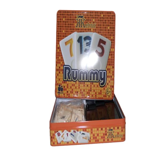 Rummy Jumbo en caja metálica miniatura 4