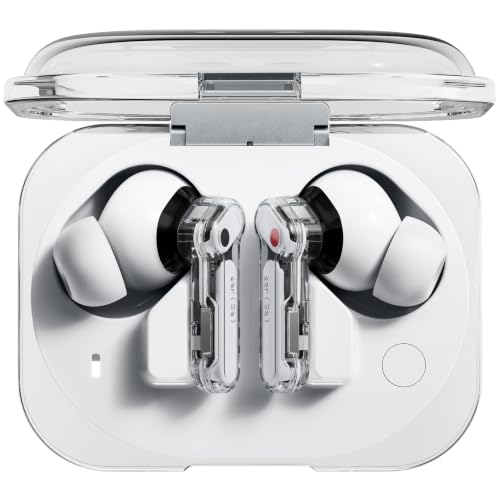 Image of Nothing Ear (3a) Noise Cancelling Earbuds, 45dB Hybrid ANC, 12mm Driver with Hi-Res Audio and Bigger Bass, 6 Mics for Clear Calls & Recording, Dual Connect Bluetooth Earphones for Sport, Travel, Work