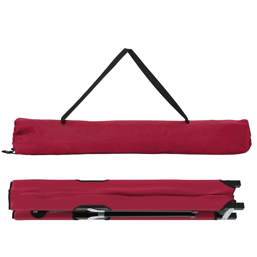 INLIFE Klapp Schlafbett fürs Camping Rot 206 x 76 x 74 cm Ox Stoff,Sportartikel,Outdoor-Aktivitäten,Camping & Wandern,Camping-Möbel,Feldbetten,Rot,7.6 KG,42003164