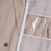 Zilink Dress Garment Bags for Storage 72-inch with Clear Window and 3