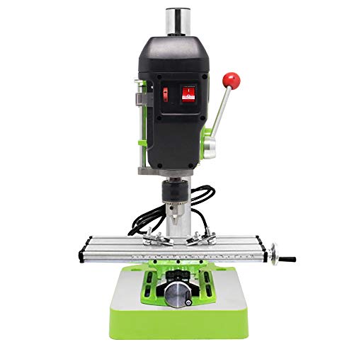 Perceuse à colonne 680W à vitesse réglable pour perçage bois et fer