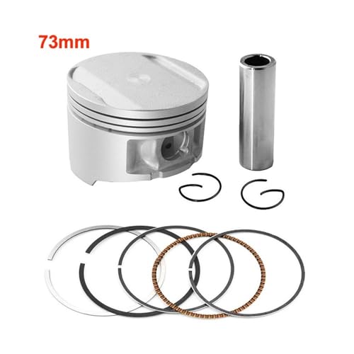 Segments de piston moto 73mm pour optimiser la compression du TTR 250 - 2