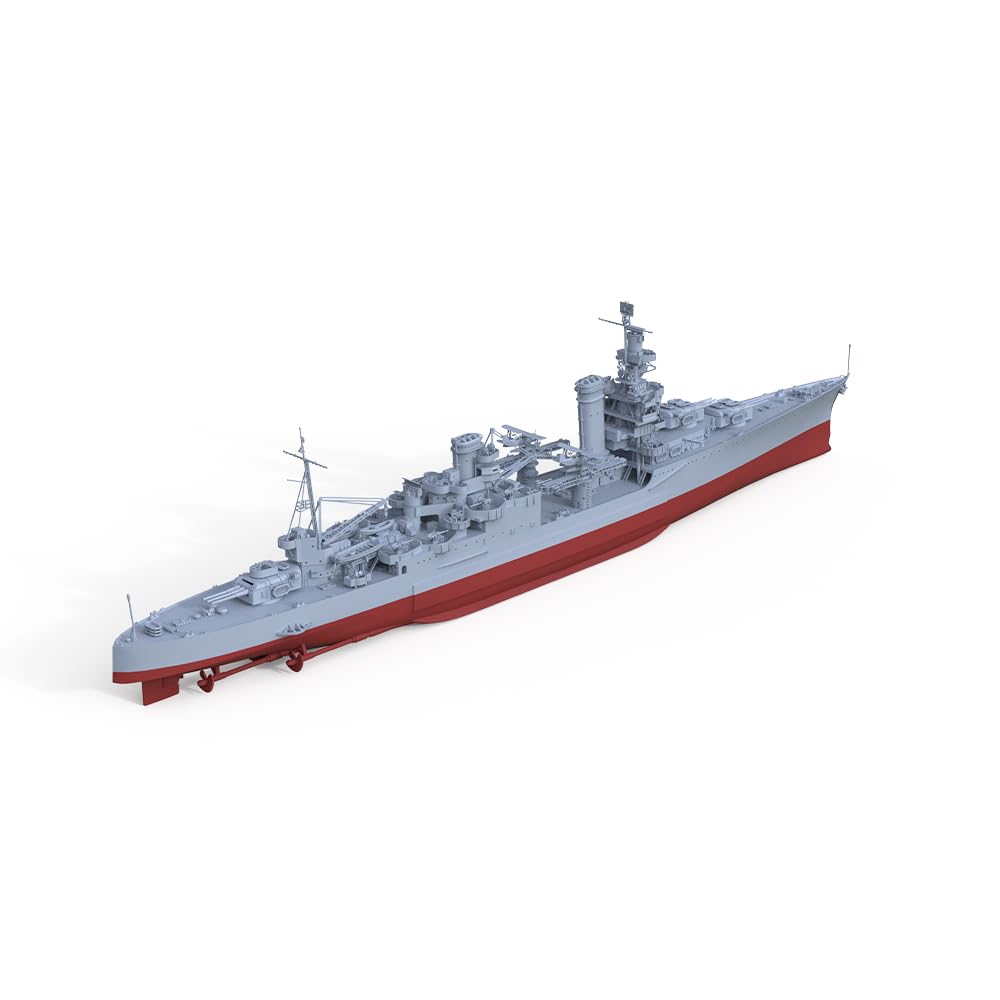MRY-SFW SSC600554S 1/600 zestaw do budowy modelu wojskowego USS Portland Class CA-33 ciężki krążownik 1942 pełny kadłub