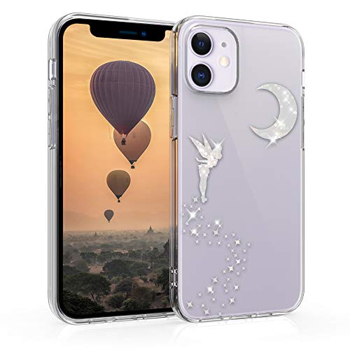 kwmobile Carcasa Compatible con Apple iPhone 12 Mini - Funda de TPU Hada Brillante en...