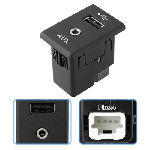 Conector repuesto USB coche soluciona carga rota THOANBY 28023-4BA0B 3