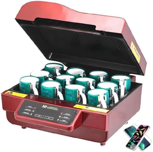 Máquina de sublimación 3D con control de temperatura inteligente