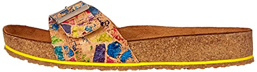 Haflinger Bio Gina, Sandali Unisex-Adulto, Gelb