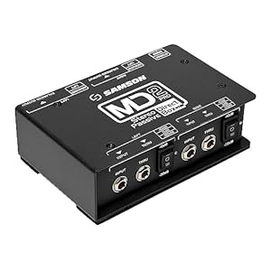 Samson MD2 Pro Stereo Passive DI-Box