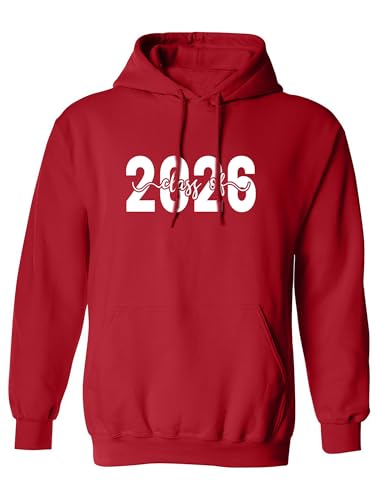 zerogravitee Script Class of 2026 Adult Hooded Sweatshirt