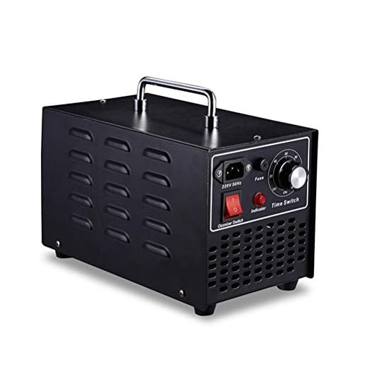 Fira Woo Generador de ozono Comercial O3 Purificador de Aire Ozonizador Máquina Desodorante para purificador de Aire (10000mg/h)