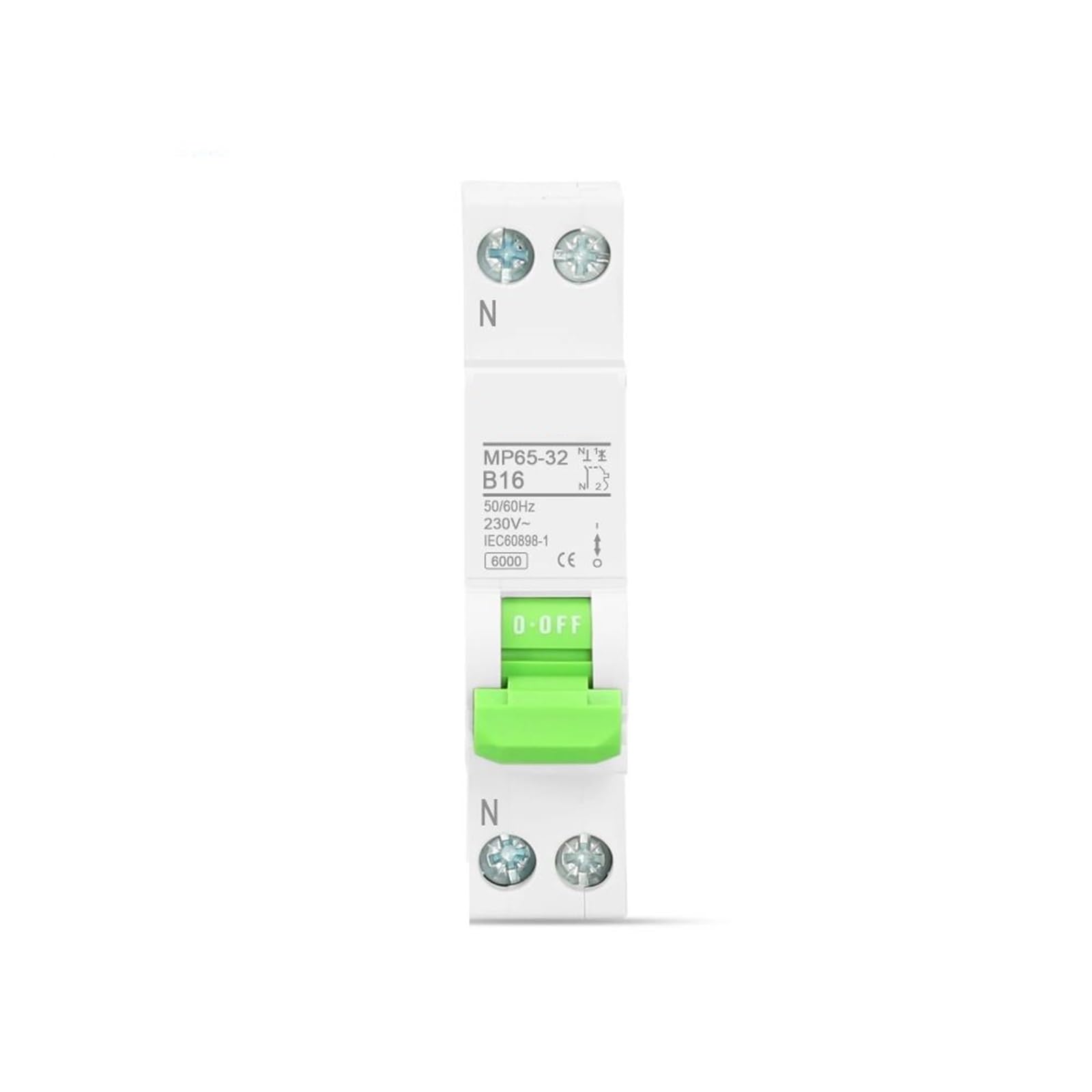 Mini-disjoncteur DPN 25A pour tableau électrique domestique 1P+N Courbe B 220V - 5