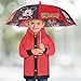 Disney Boys Umbrella and Poncho Raincoat Set, Mickey Mouse Kids Rain Wear For Toddler Ages 2-3