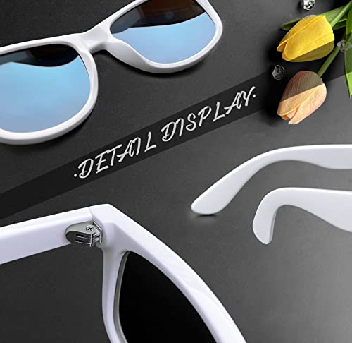 Image of Joopin Square Sunglasses Polarized UV400 Designer Sun Glasses Men Women | Oversized, Plastic Frame, Retro, Vintage, Unisex, Trendy Shades for Driving, Party, Fishing, Business, Costume
