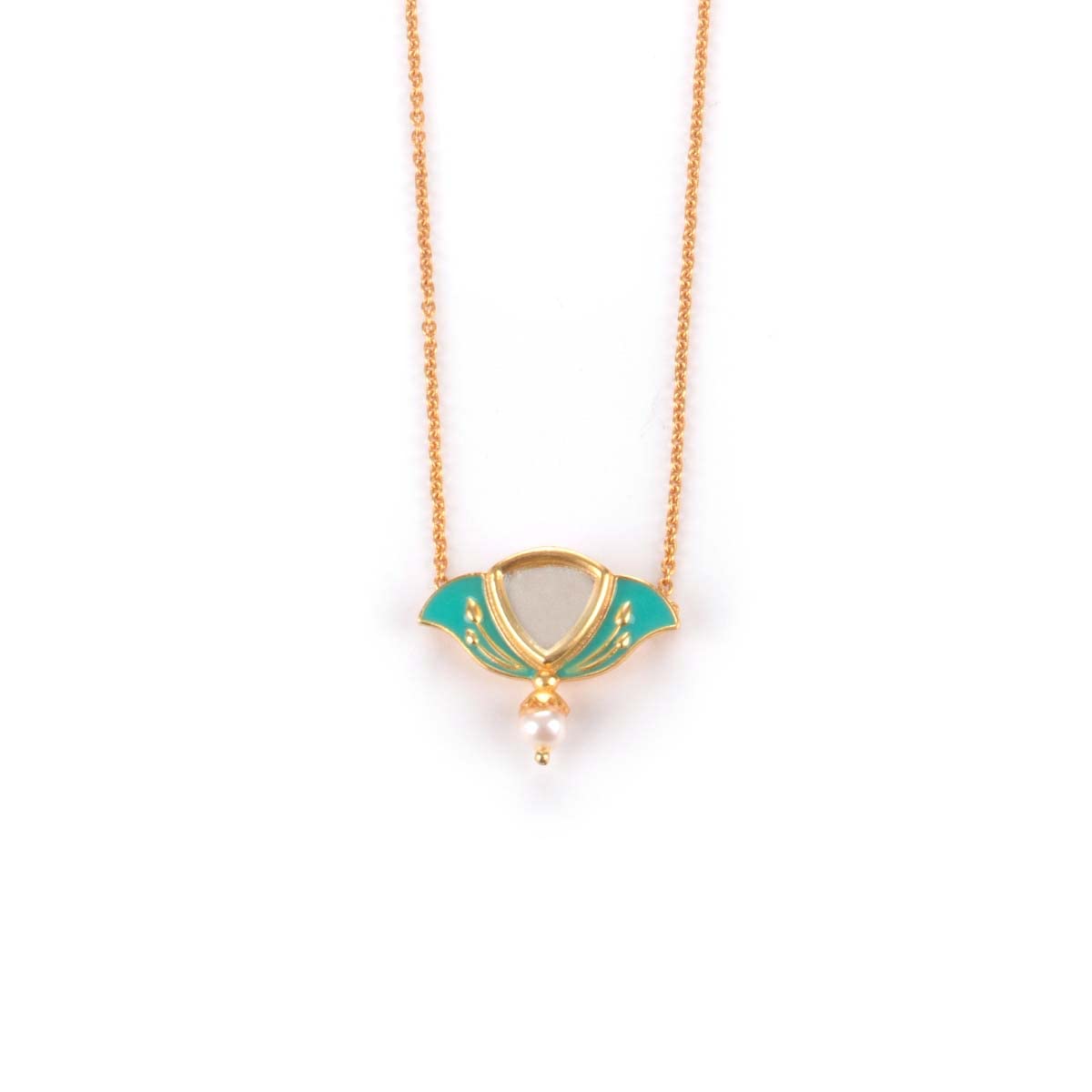 Shaya By Caratlane Din Shagna Necklace In Gold Plated Brass For Women (B09XFBGKK5) Amazon Price History, Amazon Price Tracker