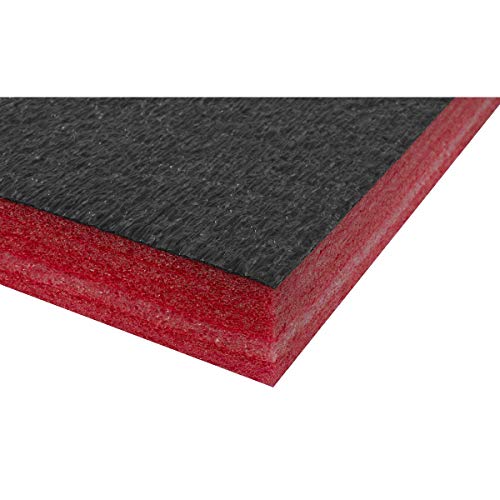 Miniatura 2 de Sealey Sf50r - Espuma De Sombra Fácil De Pelar 1200 X 550 X 50 Mm , Color Rojo Y Negro