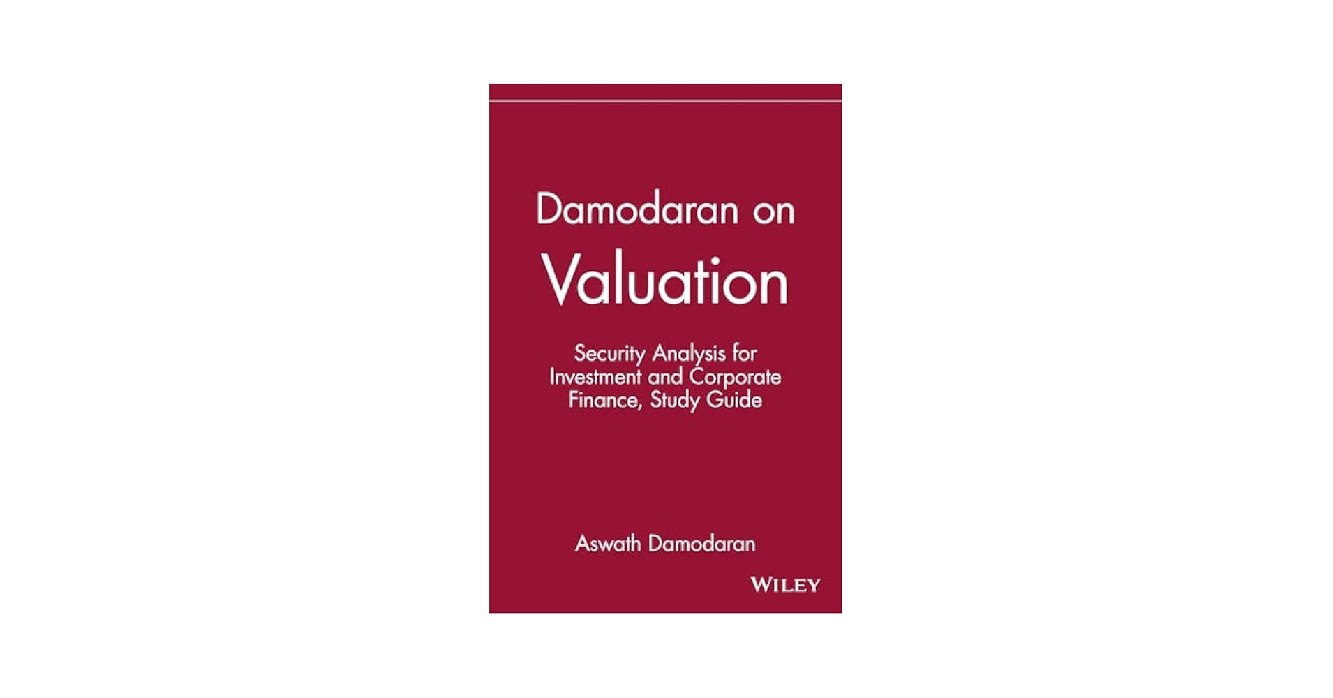Damodaran on Valuation 第二版 Damodaran on Valuation: Security Analysis for Investment and