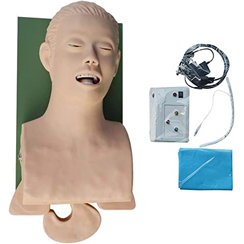 Airway Management Trainer Simulator für Intubationspraxis, Medizinisches Lehrmodell für Studium und Ausbildung, Realistisches Atemwegsmännchen für medizinisches Fachpersonal