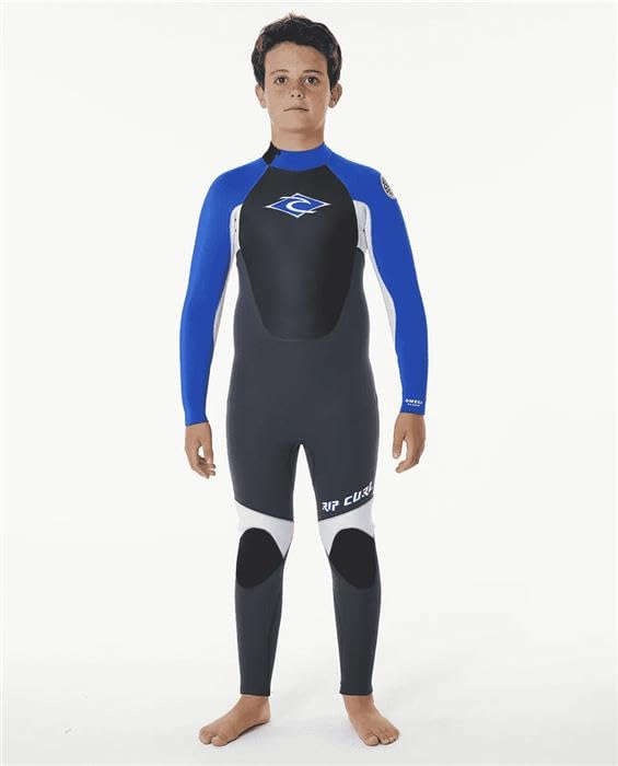 RIP CURL Junior Omega 5/3mm Back Zip Wetsuit 13NBFS - Blue