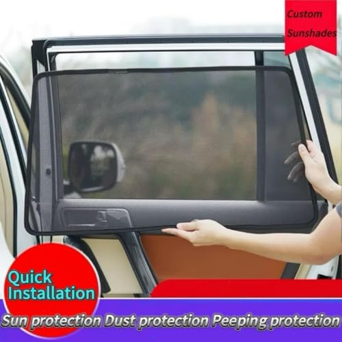 Pare-Soleil pour Voiture Toyota Noah 2001-2007 : Finie la Chaleur avec ces Rideaux Magnétiques - 5