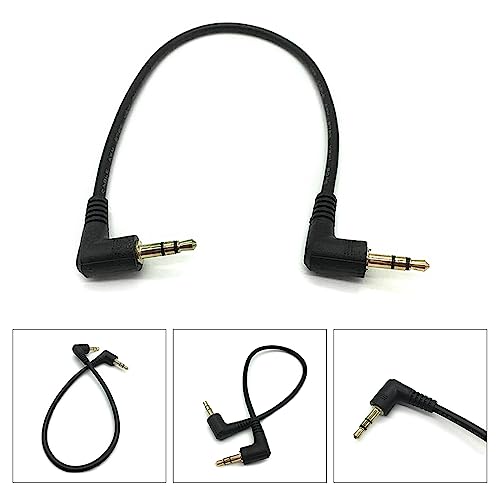 Cable Auxiliar para Auto 3.5mm Macho a Macho 30 cm miniatura 2