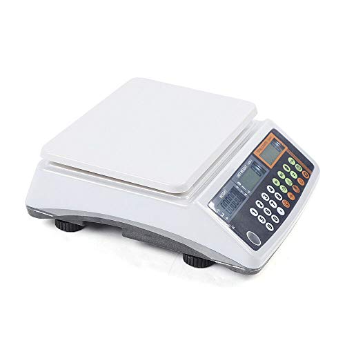 Báscula digital de precisión 0.1g hasta 30kg con pantalla LCD miniatura 4