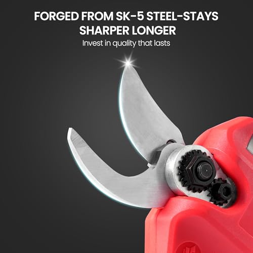 Image of 21V 8.0 Ah Cordless Electric Pruning Shears, 1.6 in. Cutting Diameter