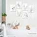 WALTSOM Bathroom Decor Wall Art (Green Leaf)