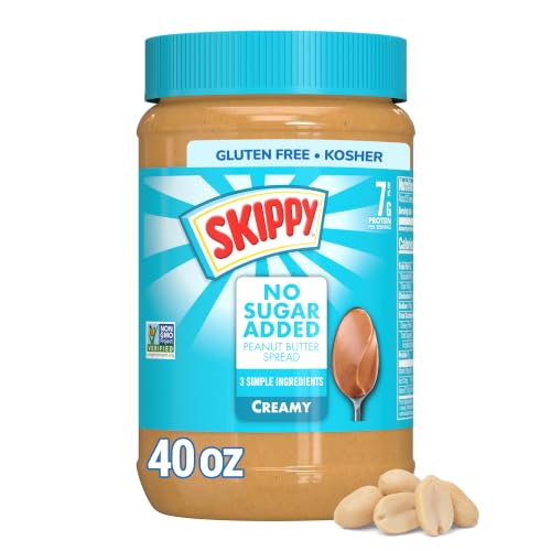 SKIPPY Creamy Peanut Butter No Sugar Added...