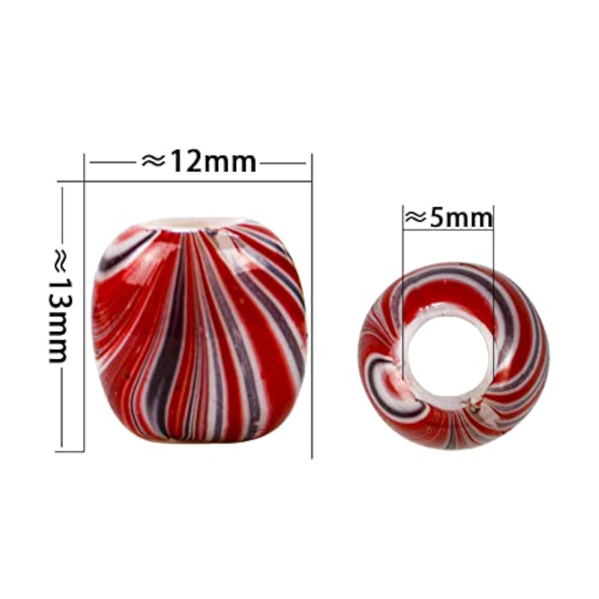 3xHair Braid Bead Decorations for Braids