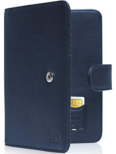 Passport Holder Cover Wallet RFID Blocking - Handmade Leather Passport Case Travel Document Organizer For Men & Women Passport Holder Cover Wallet RFID Blocking - Handmade Leather Passport Case Travel Document Organizer For Men & Women