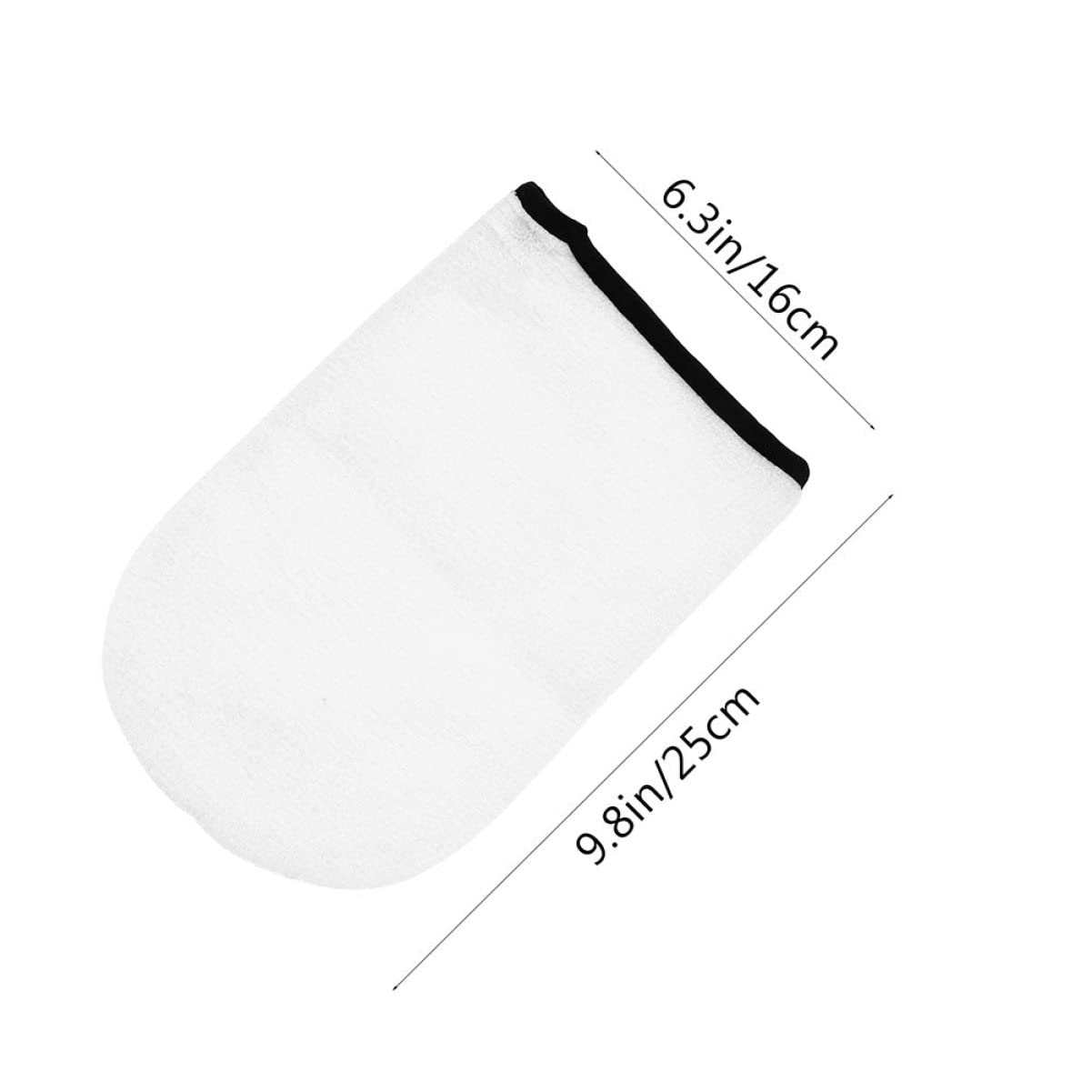 SOESFOUFU 2 Pair Paraffin Therapy Gloves Hand Foot Wax Therapy Mitts Socks White Pink Set