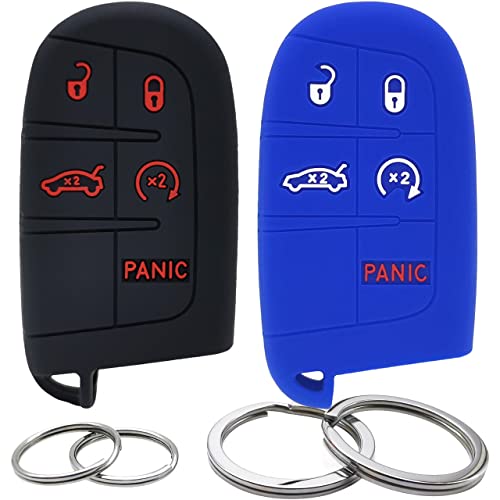 Coque silicone de clé pour voyager en Jeep Grand Cherokee l'esprit serein