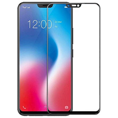 Image of NISHTECH Tempered Glass Screen Protector Compatible For Vivo V9,Vivo V9 Pro,Vivo V9 Youth Smartphone With Edge To Edge Coverage And Easy Installation Kit