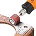 NEFLUM Sanding Drums Kit Sanding Band 1/2 1/4 Inch Sand Mandrels Fit for Nail Drill Rotary Abrasive Tools,12mm