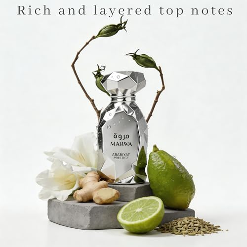 Image of A CENTER Marwa Men's Cologne 100ml Spicy Woody Eau de Parfum Bergamot Geranium Guaiac Wood Scent Gift for Him