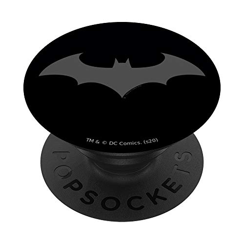 Batman Hush Logo Grey PopSockets Swappable PopGrip