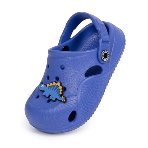 Image of Casazoe Toddler Boys Girls Cute Garden Clogs Kids Slip On Water Shoes EVA Lightweight Summer Slipper Slides Baby Comfort Sandals Children Outdoor Shower Beach Pool Play Shoes
