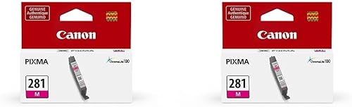 Canon CLI-281 Tanque de tinta magenta compatible con TR8520, TR7520, TS9120, serie TS8120, serie TS6120, TS9521C, TS9520, serie TS8220, serie TS6220