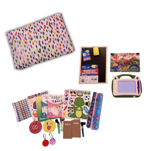 The Poulton Party Co. Ready to Play Pass the Parcel Unisex Age 3-5 | 10/15/20 Layers | Fun Prizes + Big Final Prize | Pre-Wrapped Kids Party Game (20 Layers)