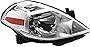 Evan-Fischer Headlight Assembly Compatible with 2007-2012 Nissan Versa Halogen Hatchback Passenger Side