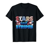 Stars USA Stripes Rocket Tee Shirts