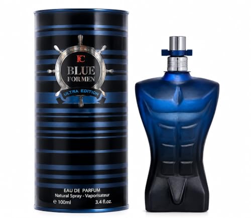 Image of Blue For Men Ultra Edition Eau de Parfum 100ml | Long Lasting Men's EDP Fragrance Spray | Fresh Masculine Everyday & Evening Scent | 100ml Perfume Gift for Him