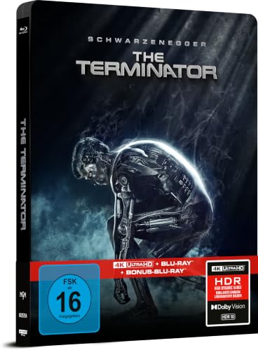 Terminator (Cover B) – 4K Steelbook (UHD + Blu-ray Disc + Bonus Blu-ray)