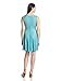 Gabby Skye Women's Sleeveless Banded-Waist Flared Dress