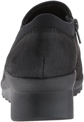 Clarks Women's Caddell Denali Slip-On Loafer, Black, 5 M US | Image 2
