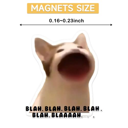 24 Imánes de Refrigerador Meme Estilo Divertido Animales miniatura 2